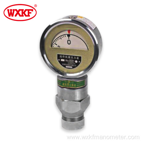 big head shockproof pressure meter gauge